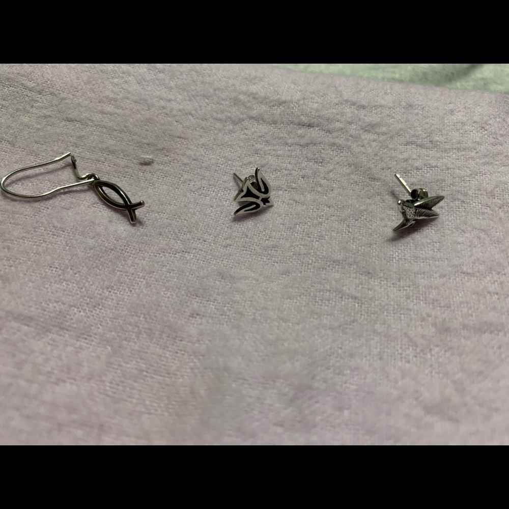 James Avery Single Sterling Earrings 35 for all